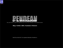 Tablet Screenshot of pendean.com